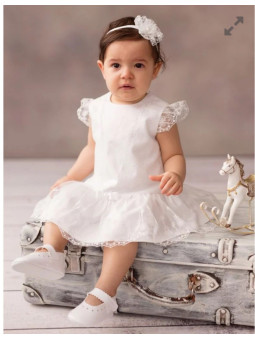 Sukienka do chrztu dla dziewczynki Antonina Balumi