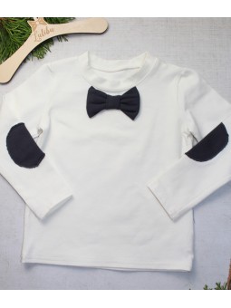 3- częściowy komplet dla chłopca bluzka, spodnie, marynarka kolor antracyt