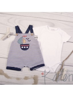 Karen- ubranka komplety dla niemowląt chłopców na lato
